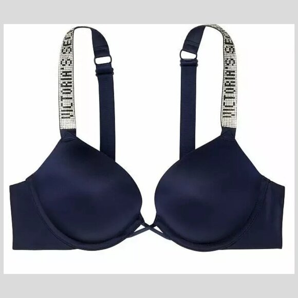 New! Victoria's Secret Very Sexy Bombshell Shine Strap Push Up Bra 10622 - Picture 1 of 11